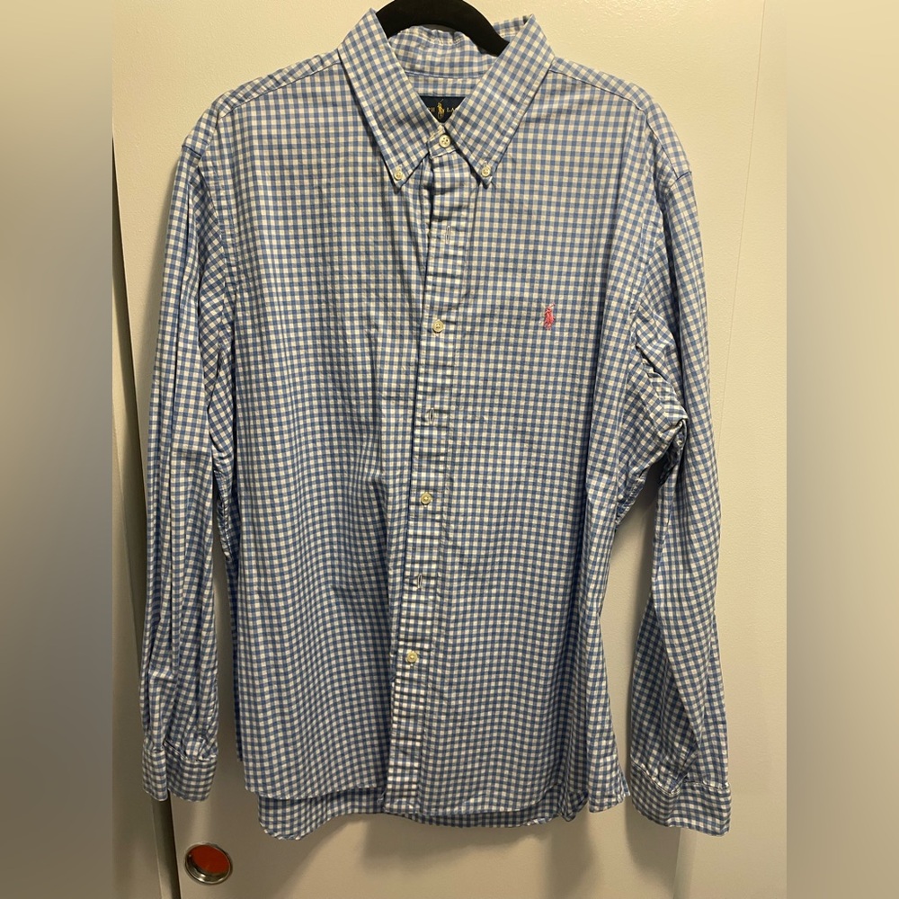 Polo Ralph Lauren Classic Fit Gingham Oxford Shirt